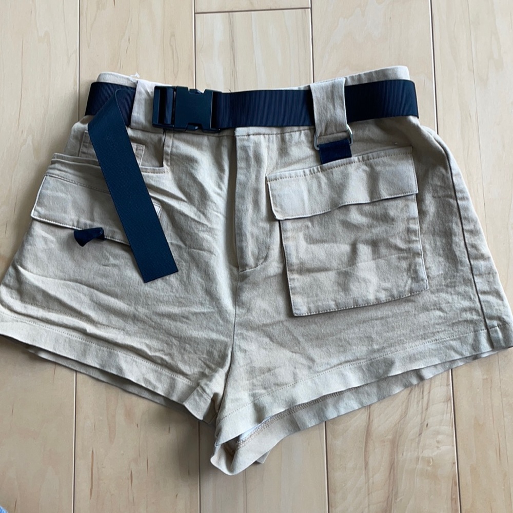 Tan Utility Short